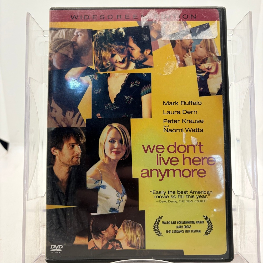 We Don't Live Here Anymore DVD Mark Ruffalo Dern Naomi Watts Widescreen 2004